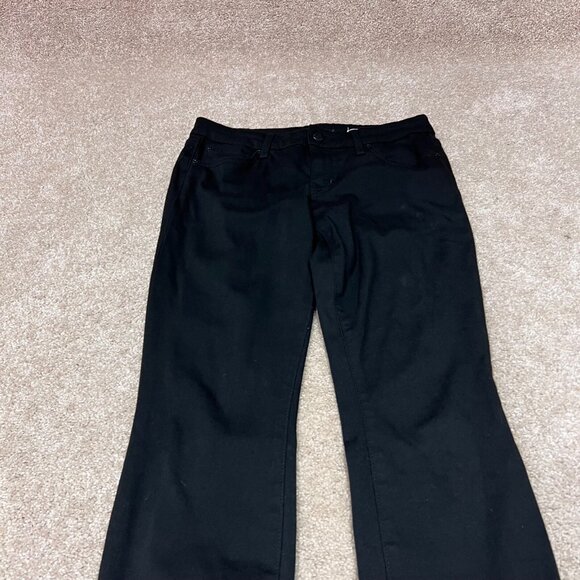 Level 99 Jegging Lily Skinny Straight Black Women's Size 27 P Pockets - Picture 10 of 12